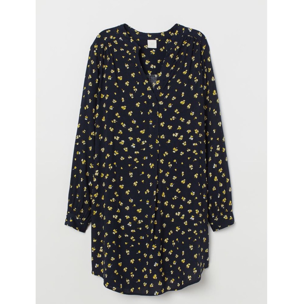 H&M V-Neck Shirt Dress
